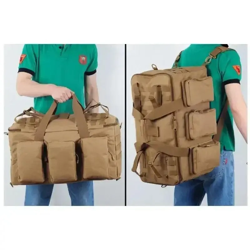 Durable 55L Tactical Camping Bag
