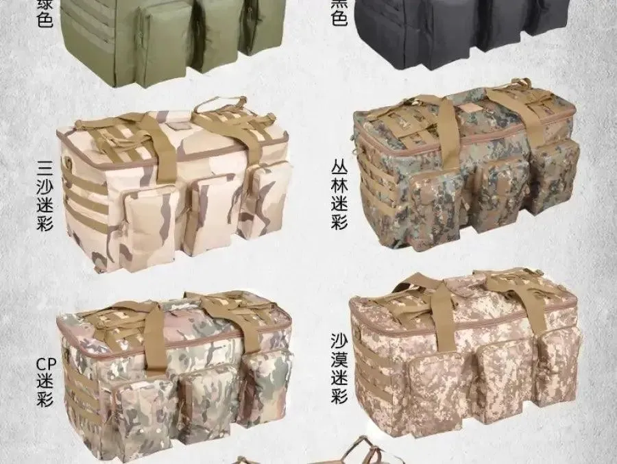 Durable 55L Tactical Camping Bag