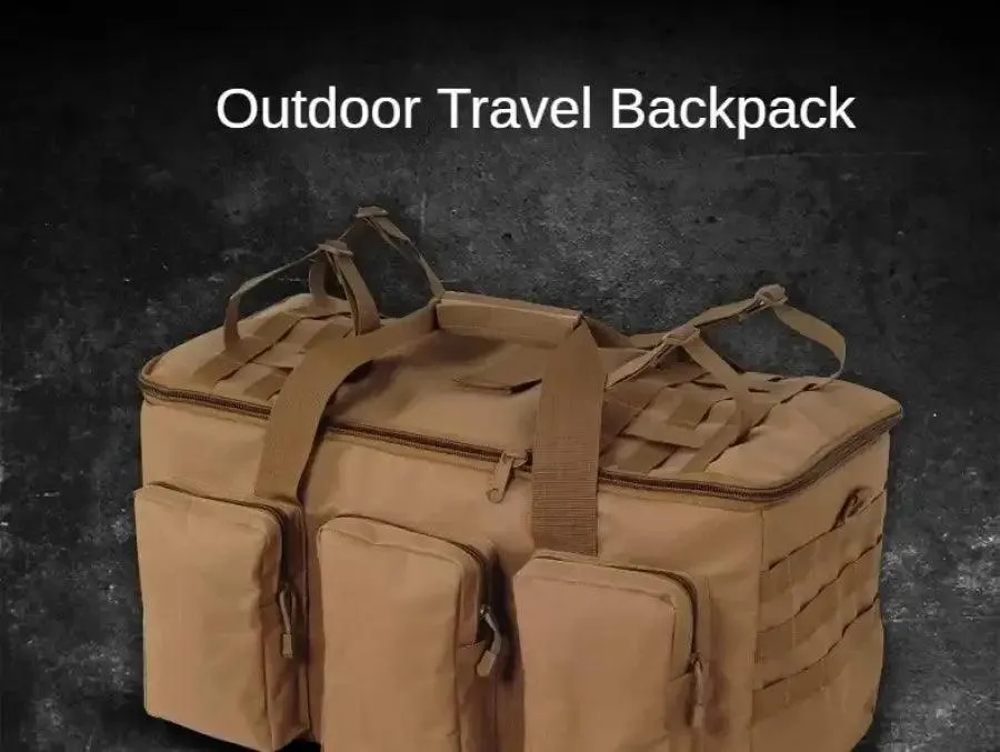 Durable 55L Tactical Camping Bag