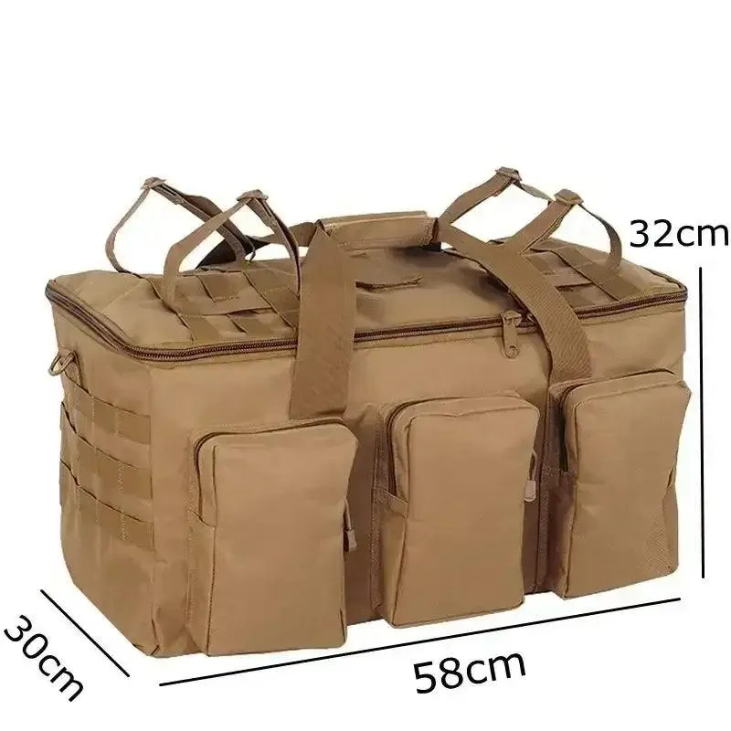 Durable 55L Tactical Camping Bag