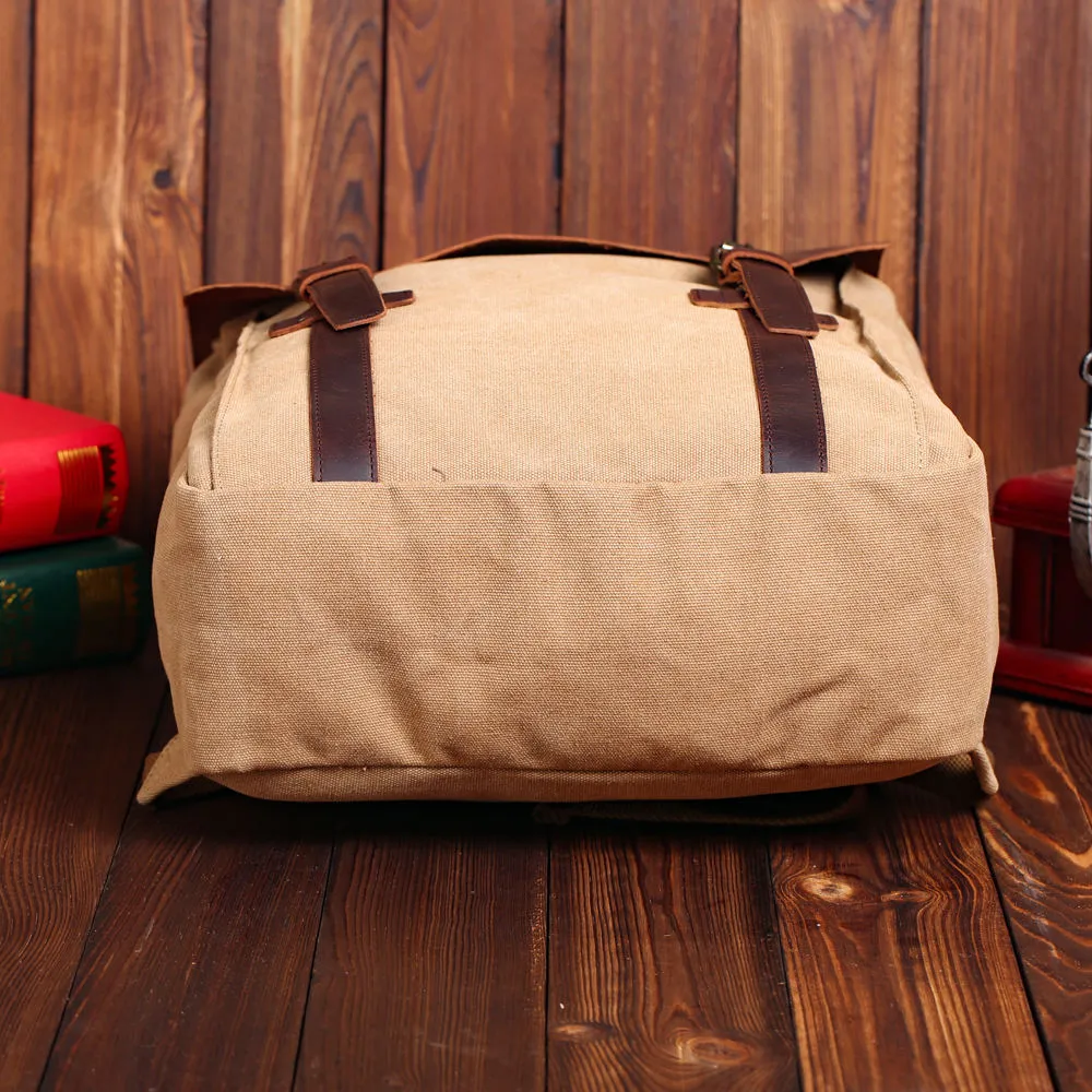 Durable Canvas Retro Travel Backpack