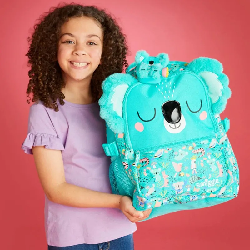 Durable Kids Backpack With Fun Print, Multiple Compartments & Adjustable Straps - Smiggle