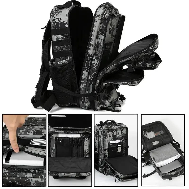 Durable Military Tactical Backpack 45L