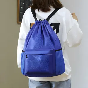 Durable Multi-Pocket Drawstring Backpack
