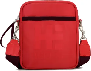 E Lightweight Unisex Crossbody Bag with Wristlet and Adjustable Shoulder Strap