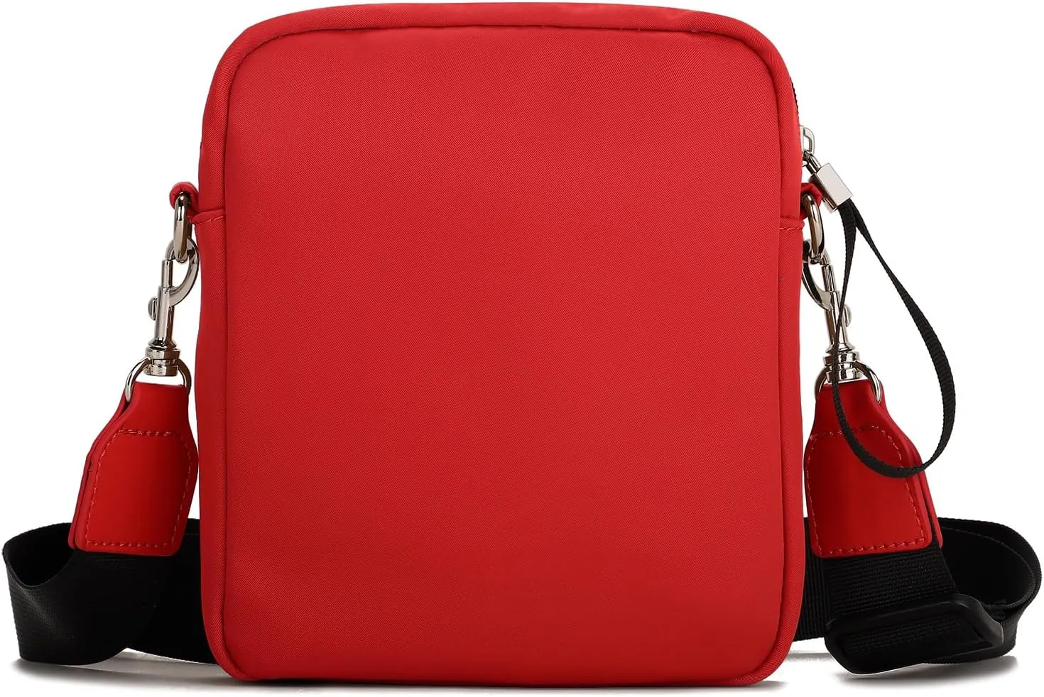 E Lightweight Unisex Crossbody Bag with Wristlet and Adjustable Shoulder Strap