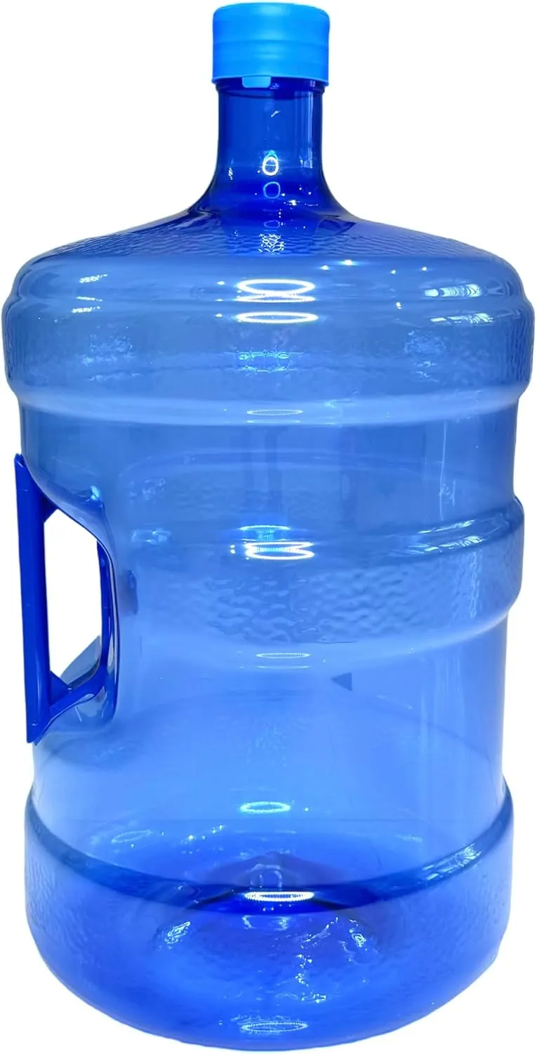 EcoForm 5 Gallon Reusable Water Bottle including 2 Reusable Silicone Caps BPA Free (EcoForm5RC2)