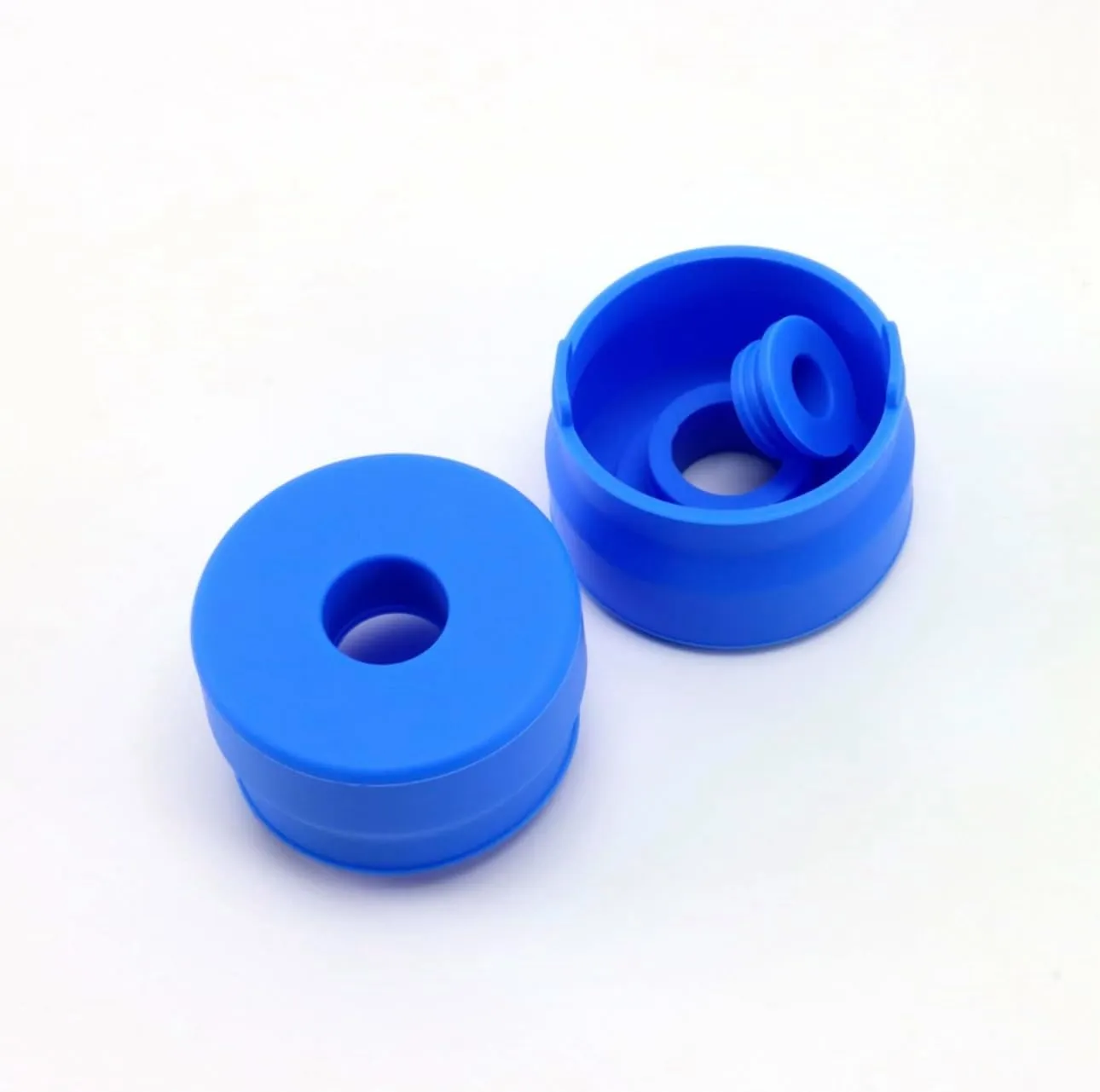 EcoForm 5 Gallon Reusable Water Bottle including 2 Reusable Silicone Caps BPA Free (EcoForm5RC2)