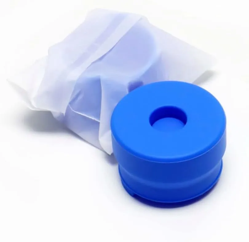 EcoForm 5 Gallon Reusable Water Bottle including 2 Reusable Silicone Caps BPA Free (EcoForm5RC2)
