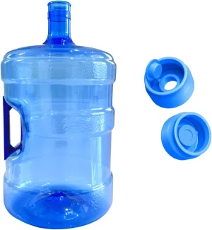 EcoForm 5 Gallon Reusable Water Bottle including 2 Reusable Silicone Caps BPA Free (EcoForm5RC2)