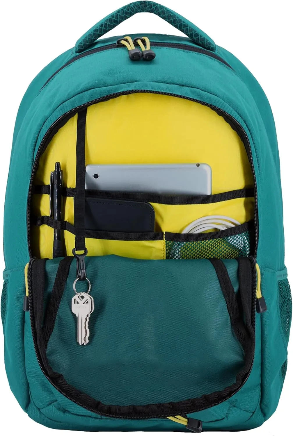 Eddie Bauer Backpack with Organization Compartments and Hydration/Laptop Compatible Sleeve, Adventurer-Dark Teal, 25L