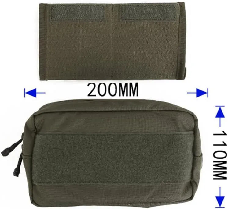 EMERSONGEAR Tactical Action Pouch Mag Pack Drop Dump Pouch Utility Tool Bags Dangler Pouch for Airsoft Hunting Vest Plate Carrier