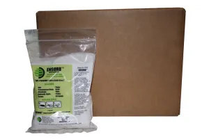 Enpac 1-Quart Bag ENSORB Granular Absorbent, Case of 12, White, Landfill Safe, Lightweight, Super Absorbent