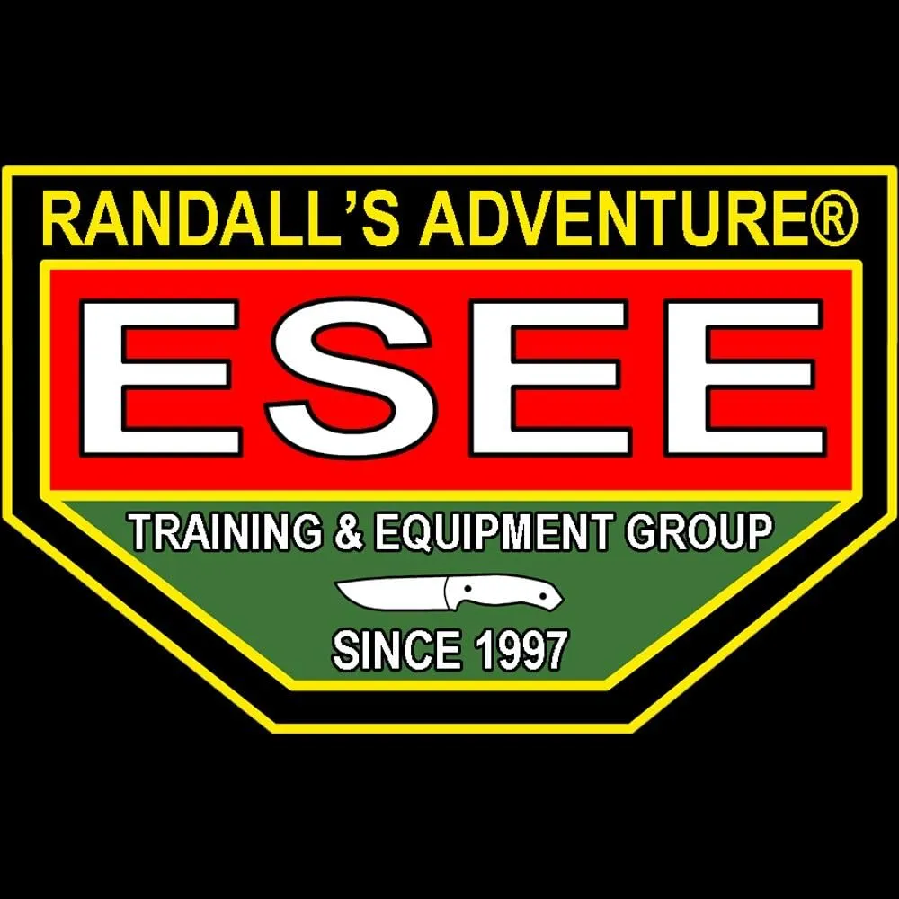 ESEE Authentic JUNGLAS Survival Knife, Kydex Sheath, MOLLE Backing