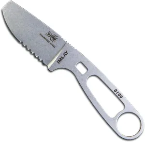 ESEE Imlay SAR Swiftwater Rescue Knife, Sheath, Clip Plate, Retention Strap