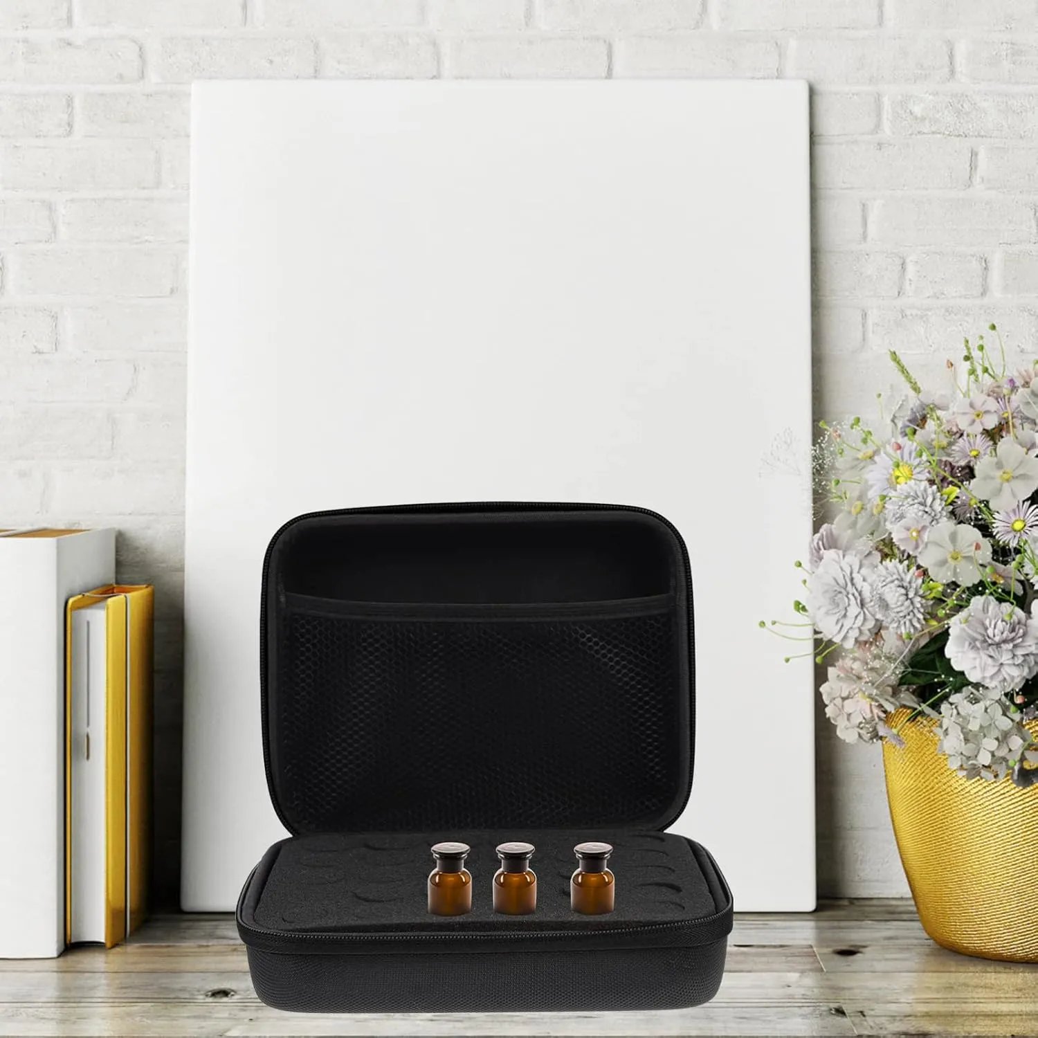 Essential Oil Carrying Box Travel Organizer Essential Oil Bag Bottle Holder Model Paint Storage Lightweight
