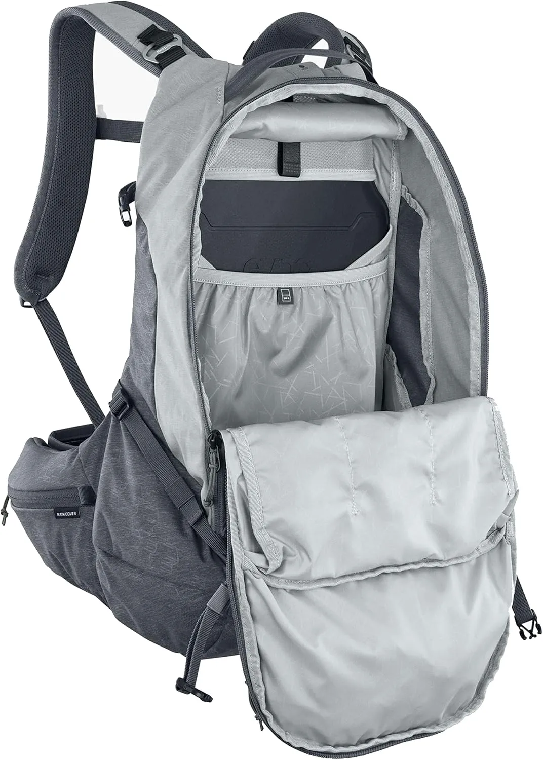 EVOC Backpack, Stone-Carbon Grey, lg/XL (Men's Shoe 9-13)
