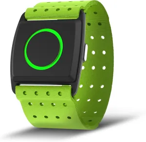 EZON C022Pro Heart Rate Monitor Armband with ANT  & Bluetooth, LED HR Zone Indicator Lights,3ATM Waterproof, Adjustable Arm Strap for Running Cycling Gym, Compatible with Peloton/Wahoo/Strava