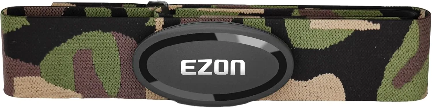 EZON Heart Rate Monitor Chest Strap C009Pro,ANT & Bluetooth 5.1 Dual Protocol, Up to 12 Months Battery Life,Compatible with Polar/Strava/Wahoo/Peloton, Ideal for Fitness Training Running Cycling