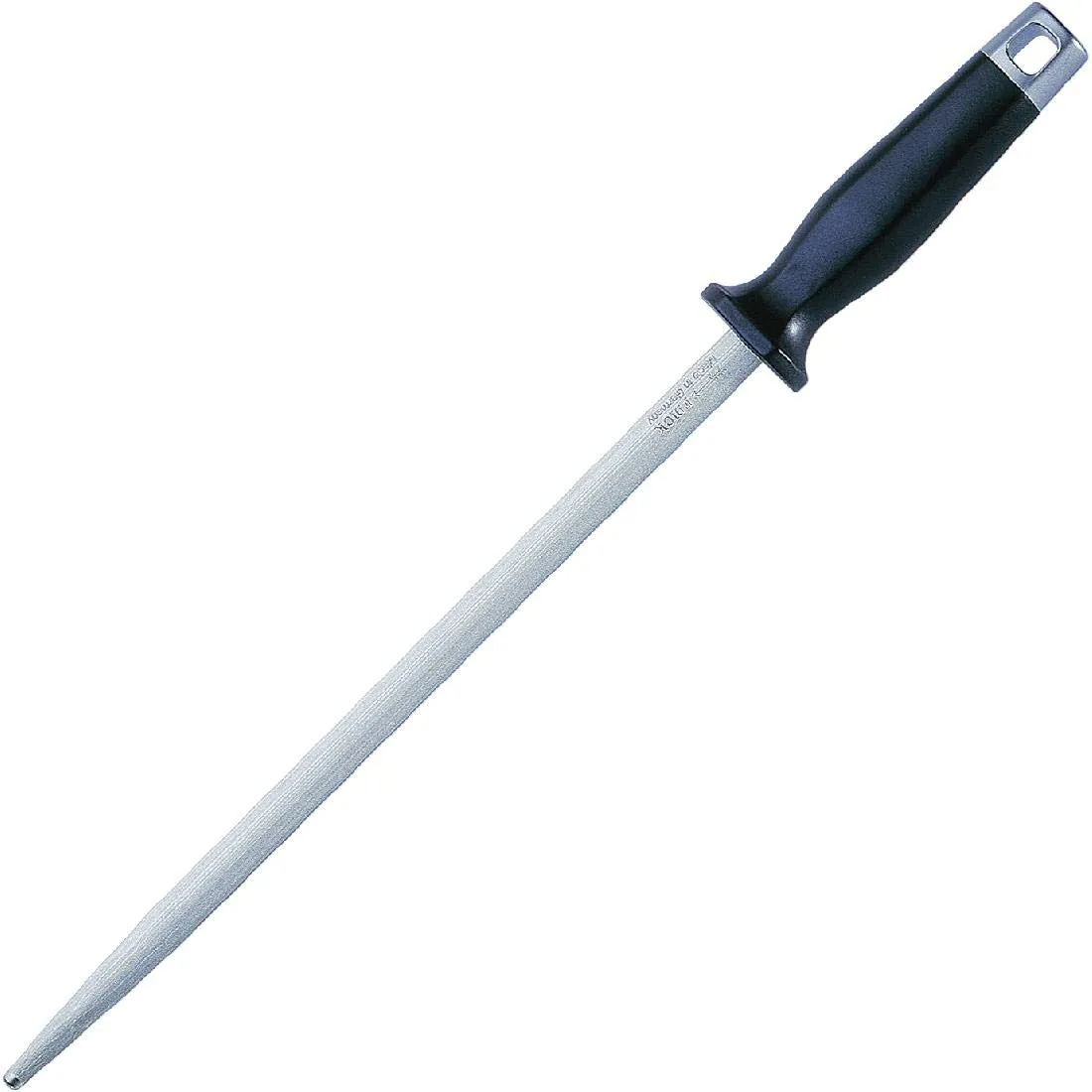F. DICK – Cooking Sharpening Steel Oval Standard Corrugation - Knife sharpener with 11.8" length & 65 HRC - Professional knife sharpening rod - Stainless steel - Ergonomic handle - Made in Germany