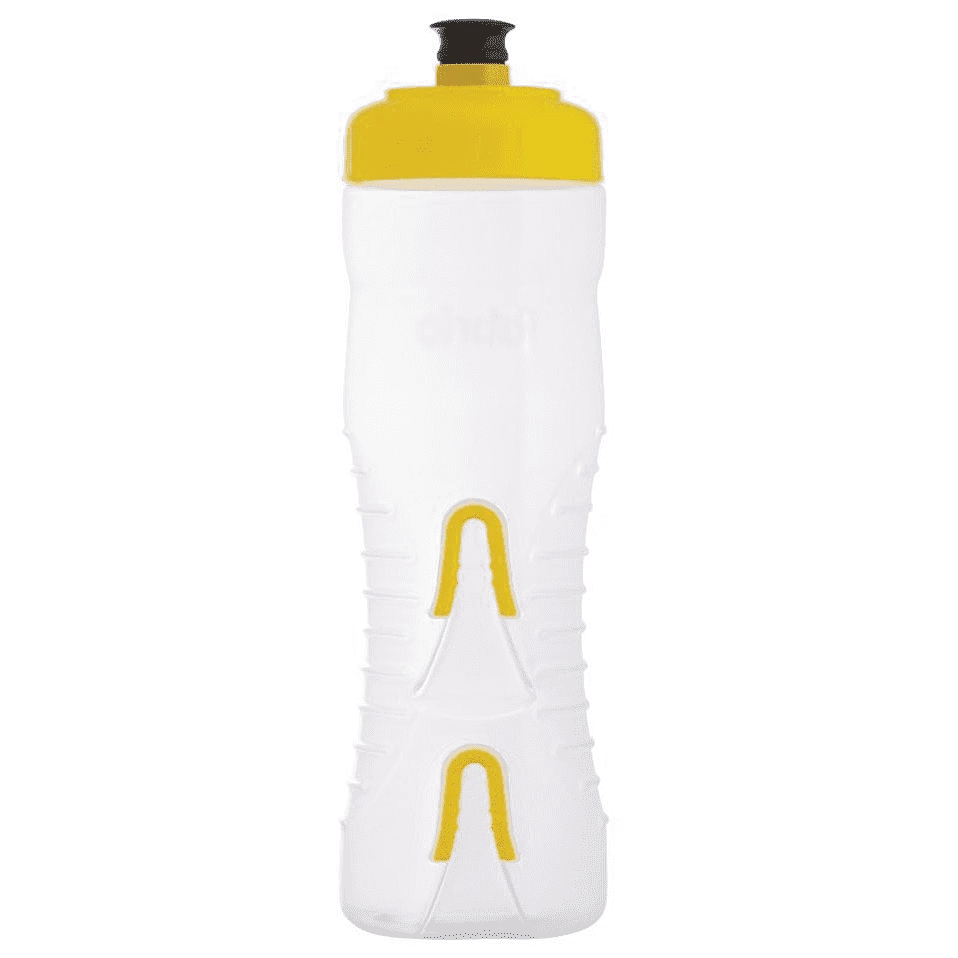 Fabric Cageless Bottle Clear/Ylw 750ml