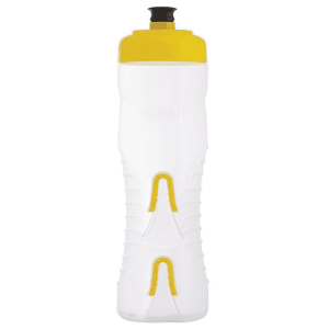Fabric Cageless Bottle Clear/Ylw 750ml