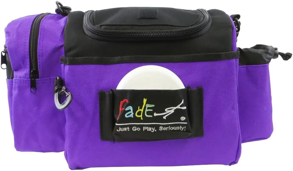 Fade Crunch Disc Golf Bag – Shoulder Strap Design with Insulated Lining for Dual Bag & Cooler Use – Great for Beginner & Intermediate Disc Golfers
