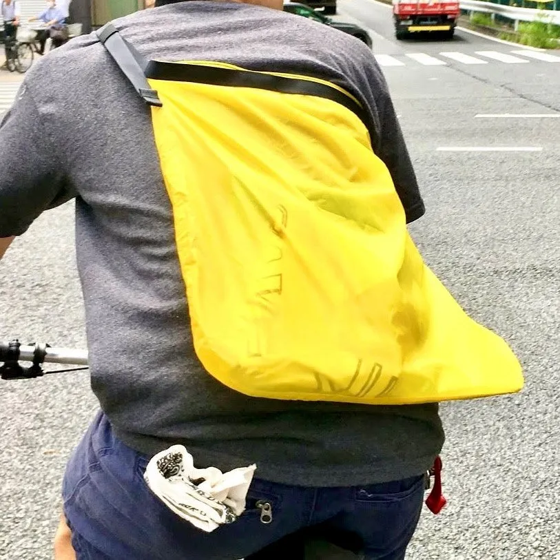 FAIRWEATHER Packable Sacoche Bag - Yellow