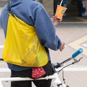 FAIRWEATHER Packable Sacoche Bag - Yellow