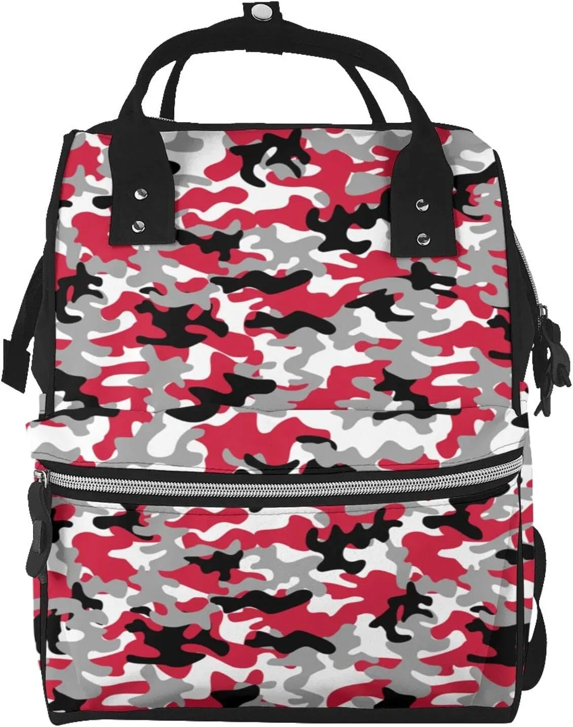 Fashion Diaper Bag Mummy Backpack Military Camo Nappy Bag Large Capacity Baby Care Bags For Mom Dad
