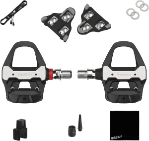 Favero Assioma PRO RS-1, Single-Sensing Side Pedal Based SPD-SL Road Cycling Power Meter, Bluetooth and ANT  Connectivity for Bike Computers, Cycling GPS Units, & Smartphones