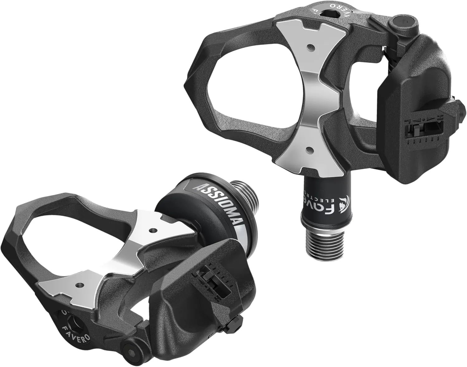 Favero Assioma UNO, Single-Sensing Side Pedal Based Cycling Power Meter with Extra Cleats, Bluetooth & ANT  Connectivity for Bike Computers, Cycling GPS Units, & Smartphones