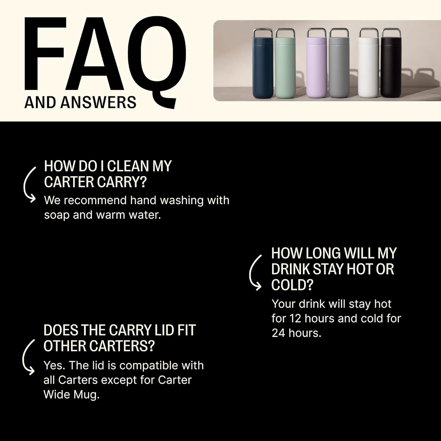 Fellow 20 oz Carter Carry Vacuum Insulated Tumbler for Water, Tea, Coffee, Smoothies, & more - Stainless Steel - Keeps Heat for 12 Hours/Stays Cold for 24 Hours-Leak-Proof Seal-Slim Width-Peri Twinkle