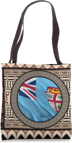 Fiji Islands Abstract Masi Authentic Summer Bag Tapa Tote Bag
