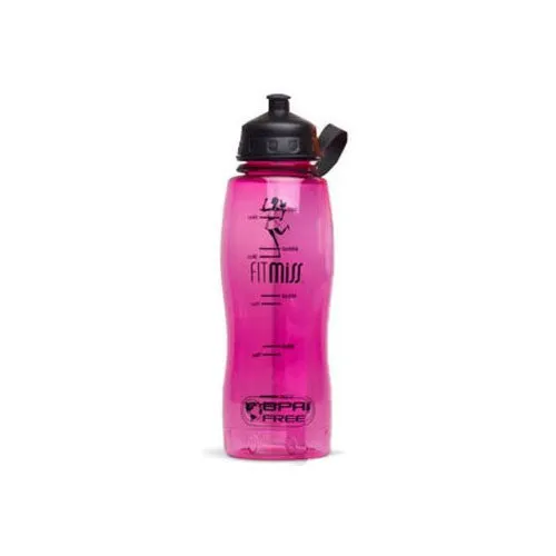 FitMiss BPA Free Water Bottle Pink 26 oz.