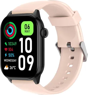 Fitness Tracker, Smart Watch, Blood Pressure Monitor Watch, 2" HD Color Touchscreen with Heart Rate Monitor, Sleep Tracker IP68 Waterproof, GPS, Activity Tracker for Women Men