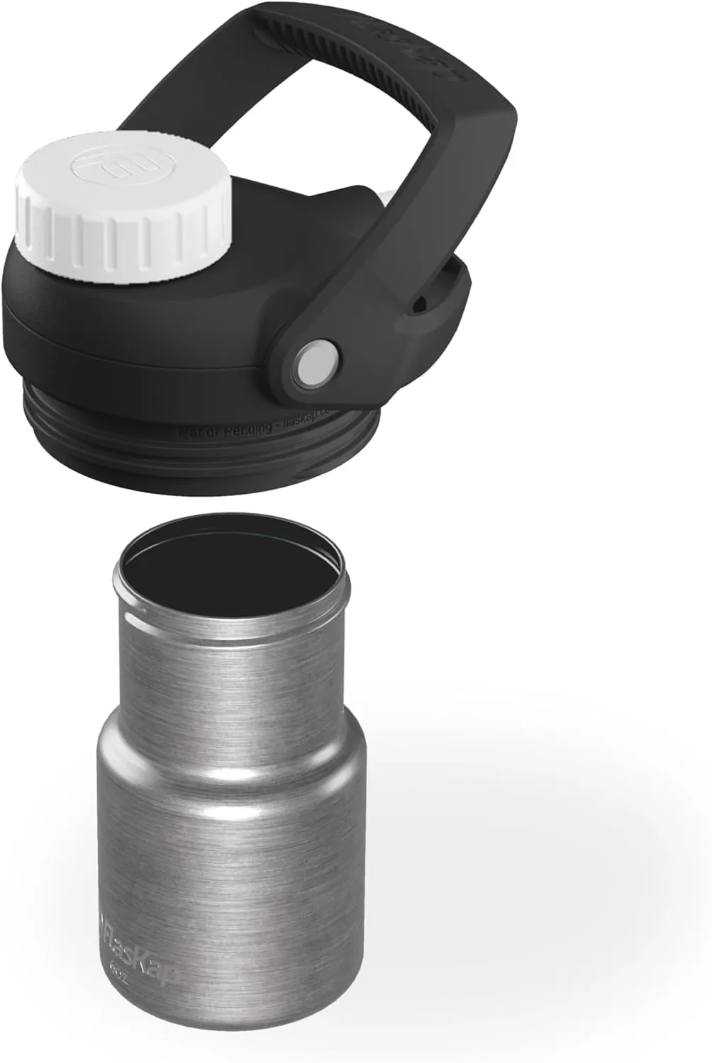 Flaskap FreePour 6oz Drinking System: Tumbler Accessories Compatible with the Yeti Rambler Bottle, Tumbler Lid, Leak Proof Lid, Tumbler Attachment