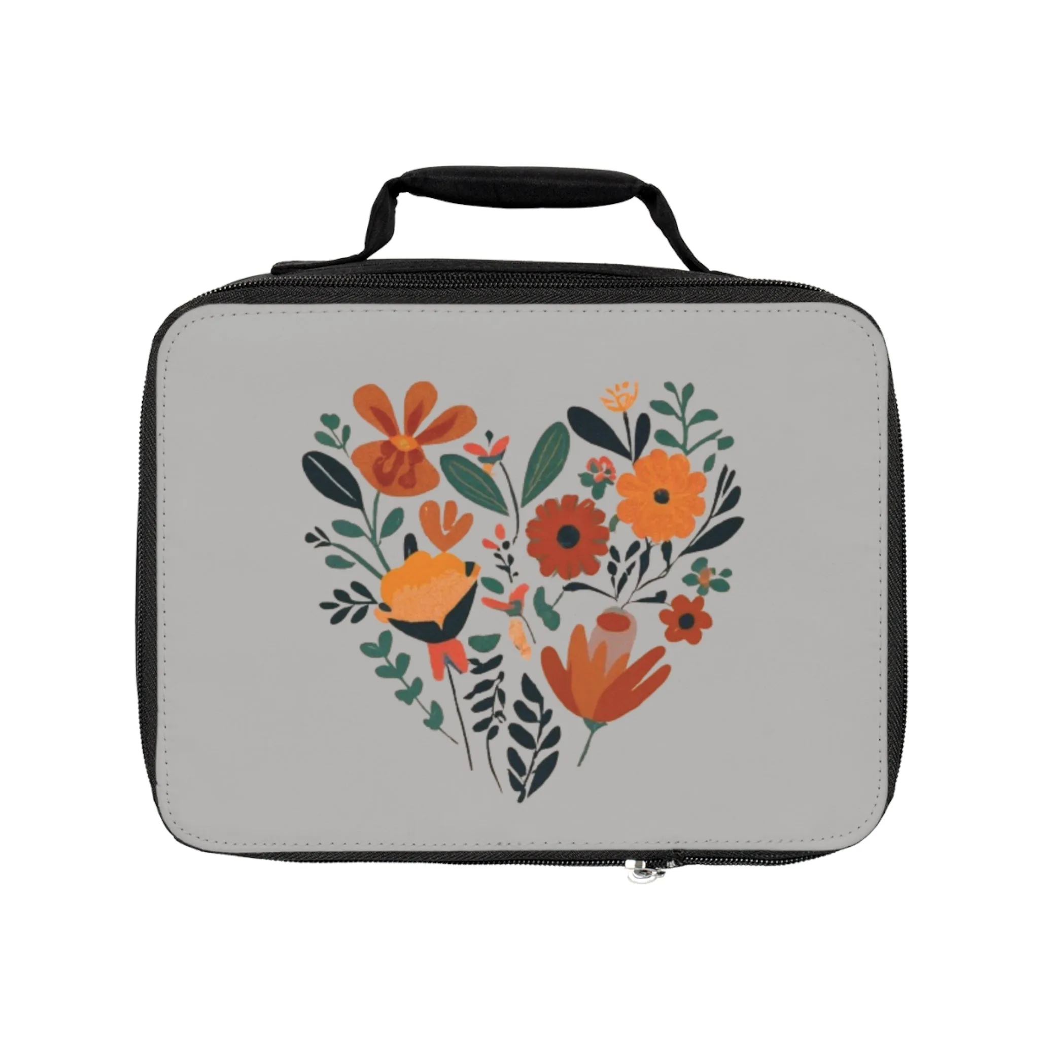 Floral Heart Lunch Bag