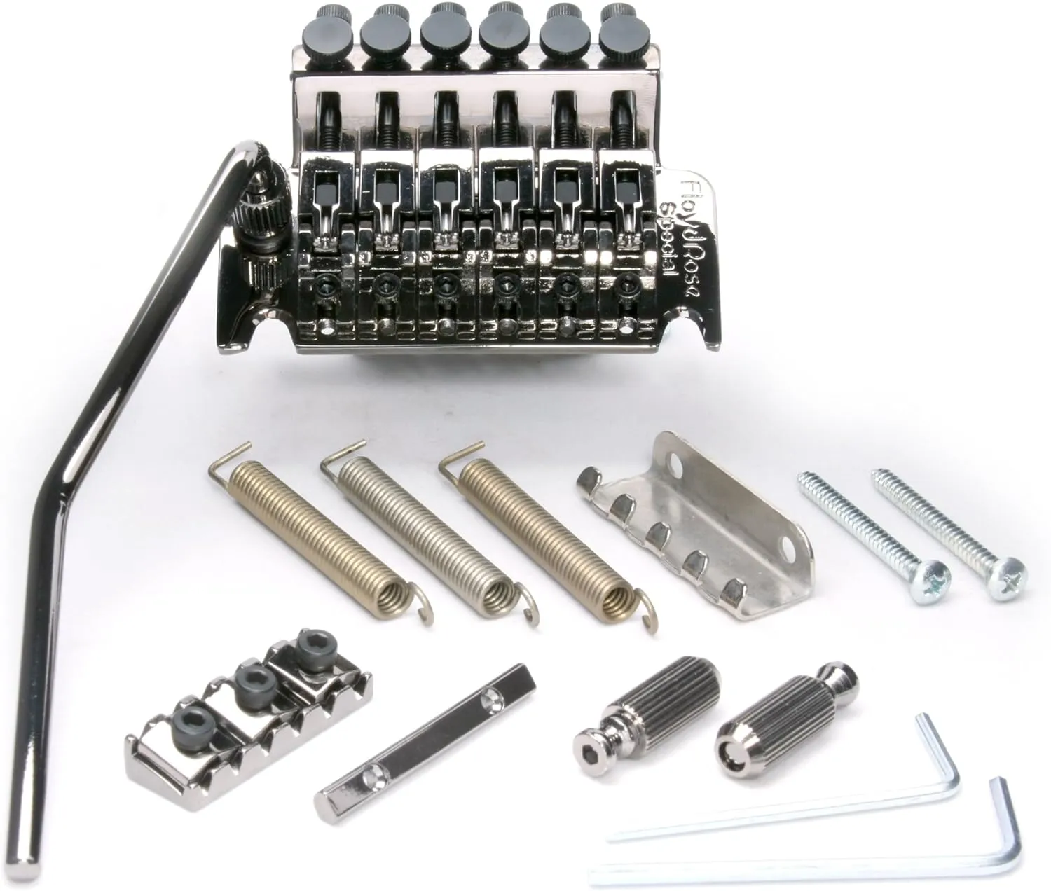 Floyd Rose 0385-048 Special Series Tremolo Bridge w/ R2BN Nut Black Nickel