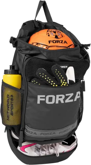 FORZA Premium Ball Backpack | Durable and Spacious Backpack with Multi-Pocket Design - Carry Any Sports Ball
