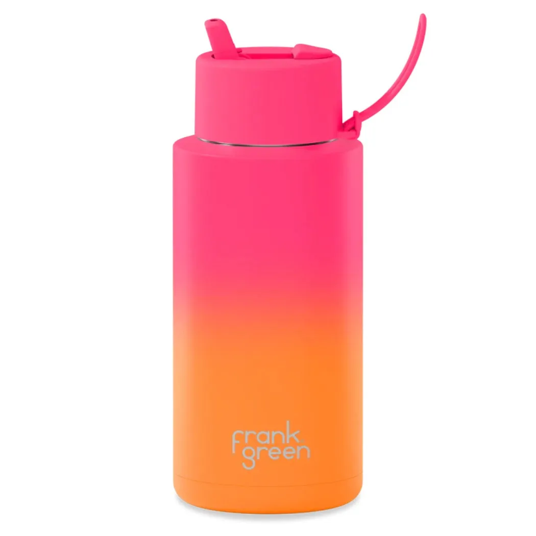 Frank Green 34oz Bottle Gradient Summer Sunset