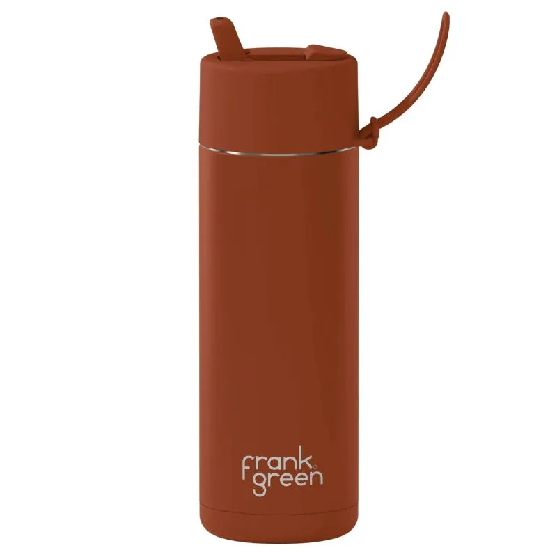 Frank Green Ceramic Reusable Bottle with straw - 20oz / 595ml