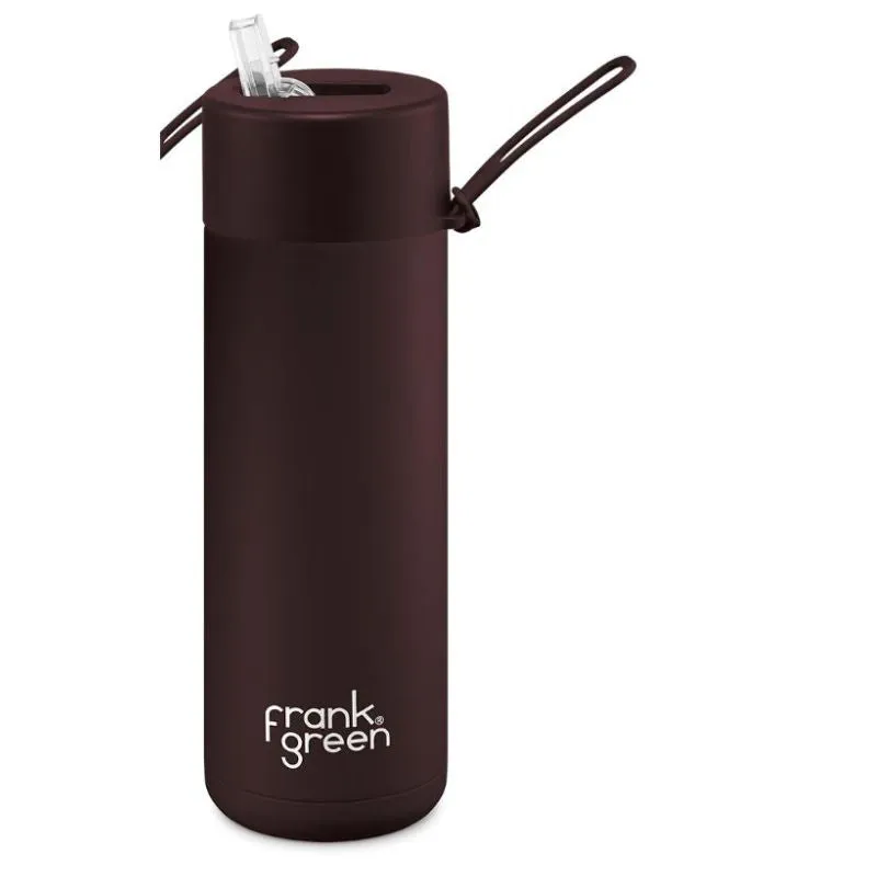Frank Green Ceramic Reusable Bottle with straw - 20oz / 595ml