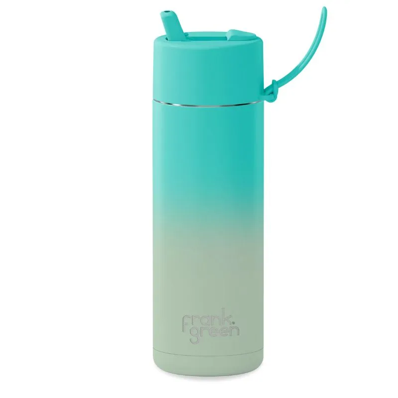 Frank Green Ceramic Reusable Bottle with straw - 20oz / 595ml