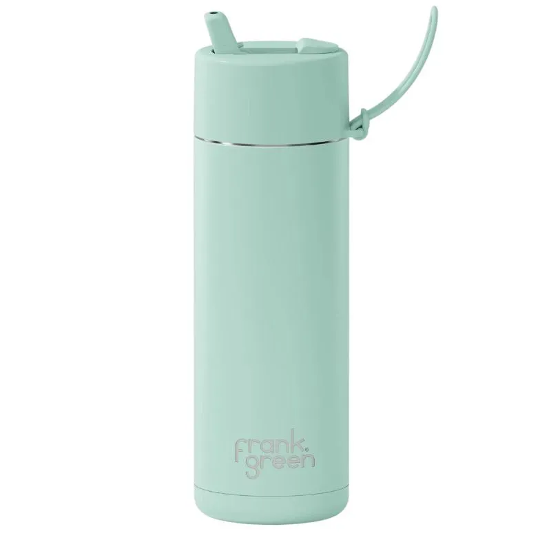 Frank Green Ceramic Reusable Bottle with straw - 20oz / 595ml