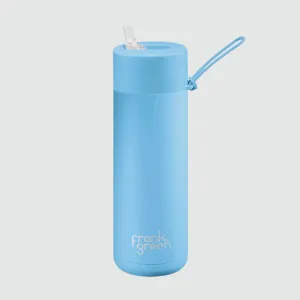 Frank Green Insulated Drink Bottle 595ml - Sky Blue