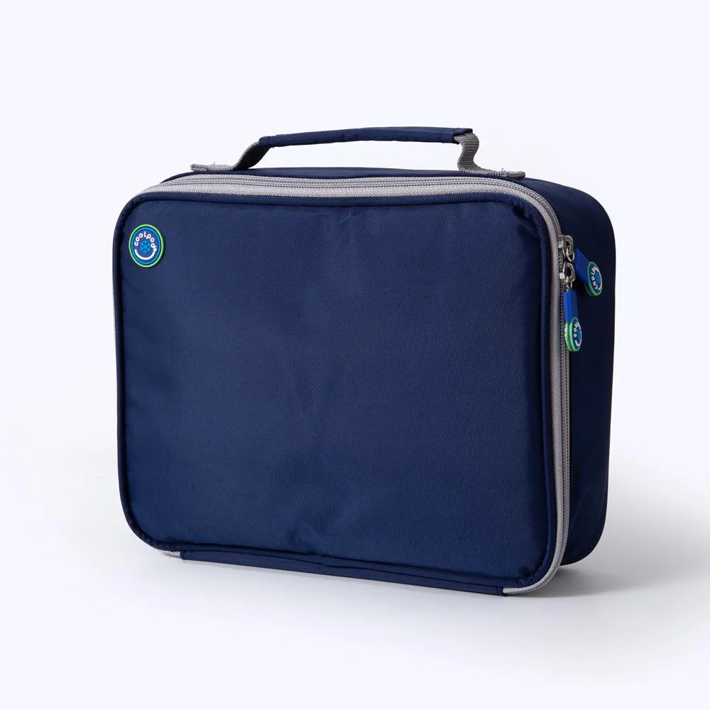 Freezable Bento Cooler Lunch Bag – Navy Blue Lunch Bag, Regular Size