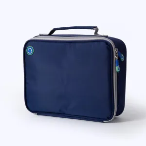 Freezable Bento Cooler Lunch Bag – Navy Blue Lunch Bag, Regular Size