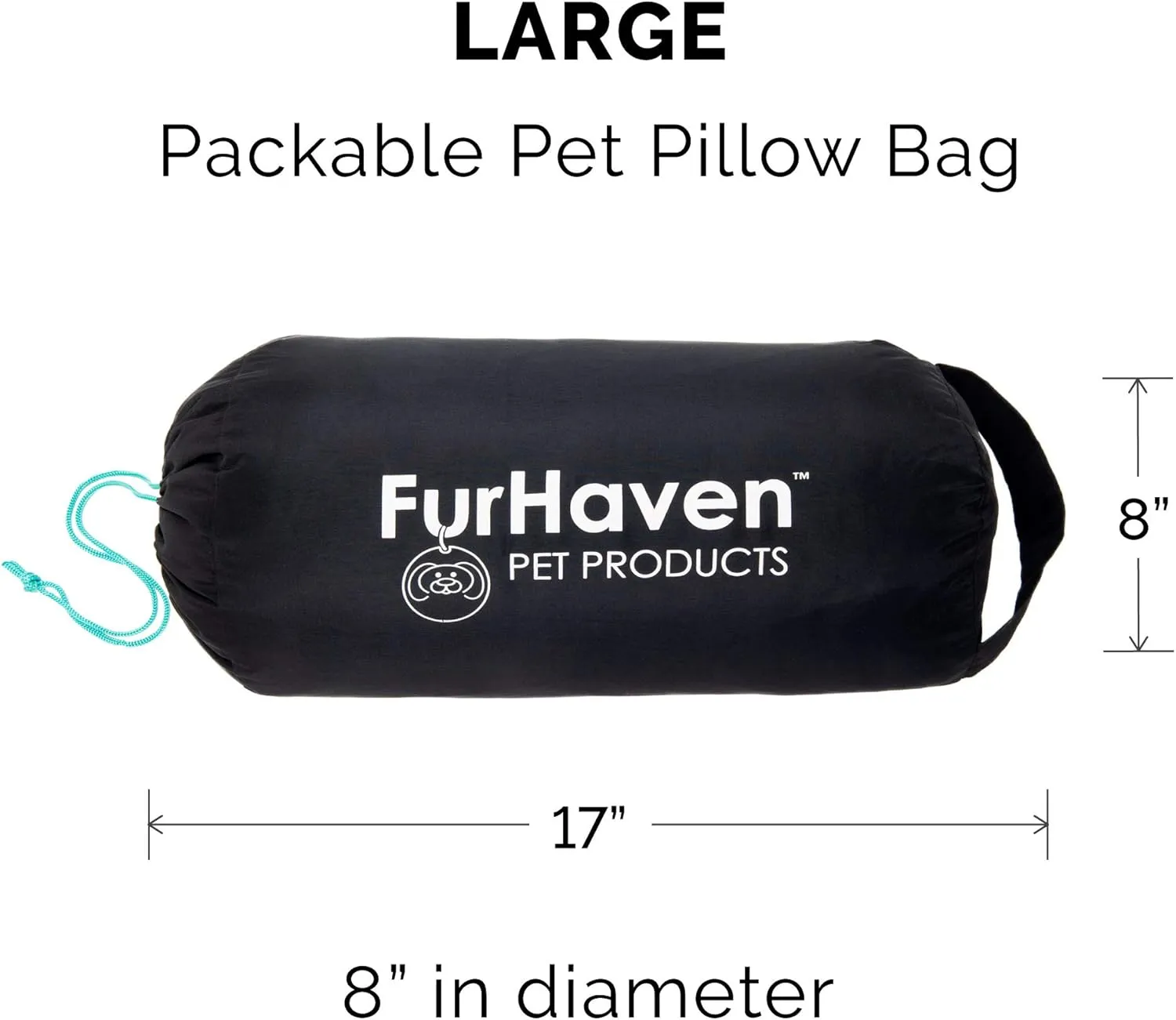 Furhaven Outdoor Travel Dog Bed for Large/Medium Dogs w/ Carry Bag, Washable & Foldable, Great for Crates & Kennels - Trail Pup Travel Pillow Mat w/ Stuff Sack Bag - Paprika/Camo-Paw, Large