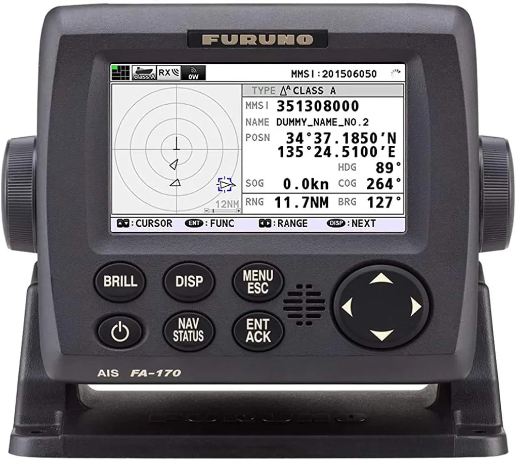 Furuno AIS Class A FA170 4.3" Color LCD